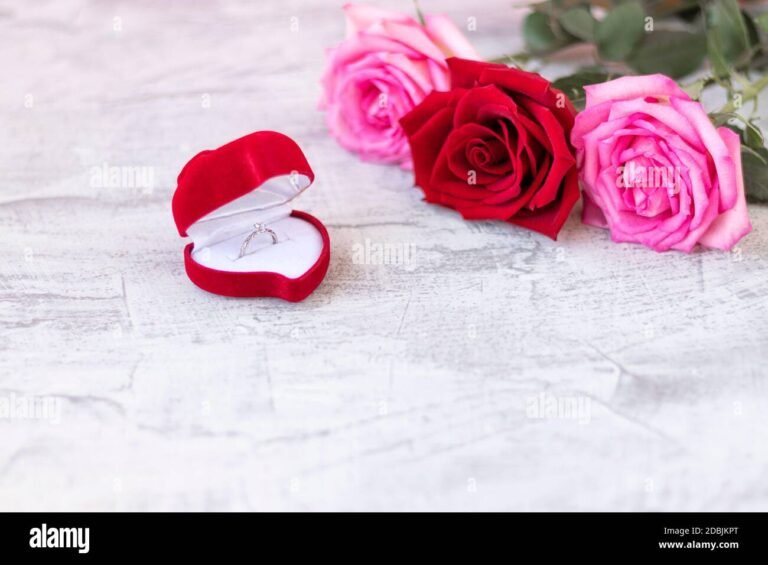 Perché “Dimmi di sì” è una richiesta speciale nel matrimonio 22 anello di fidanzamento con sfondo romantico