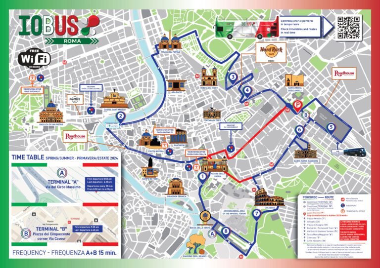 bus itabus in sosta alla fermata