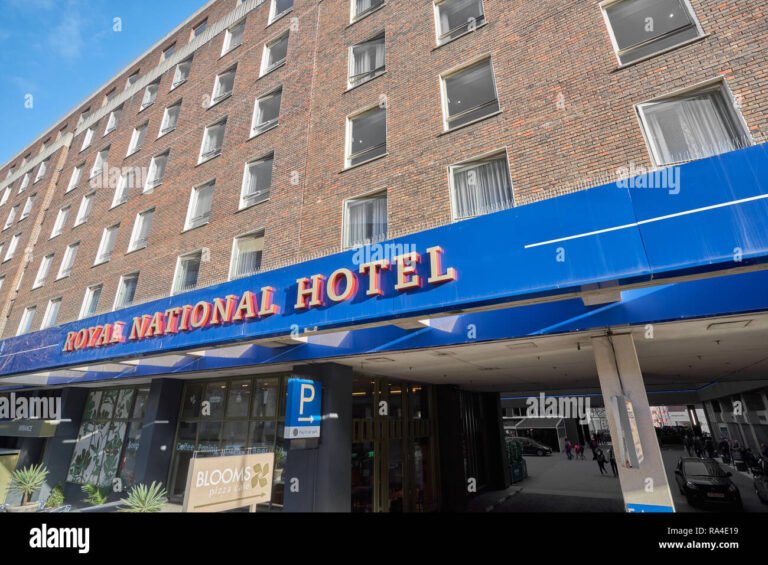 facciata del royal national hotel a londra