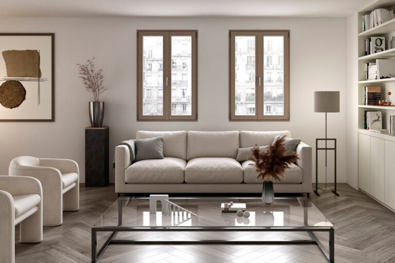 Cosa sono gli infissi in PVC e quali vantaggi offrono per la casa 31 infissi in pvc eleganti su una casa moderna