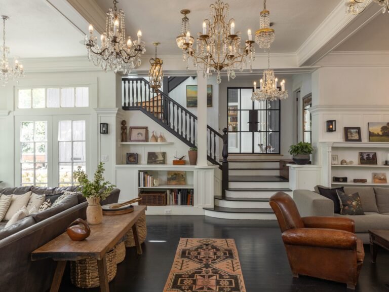 interno di una casa coloniale elegante