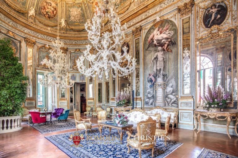 interno elegante del palazzo doria dangri