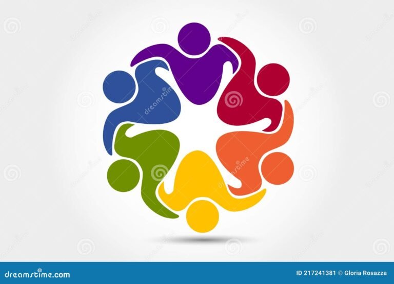 logo aziendale con team al lavoro 1