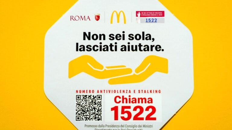 mappa di roma con segnalazione mcdonalds