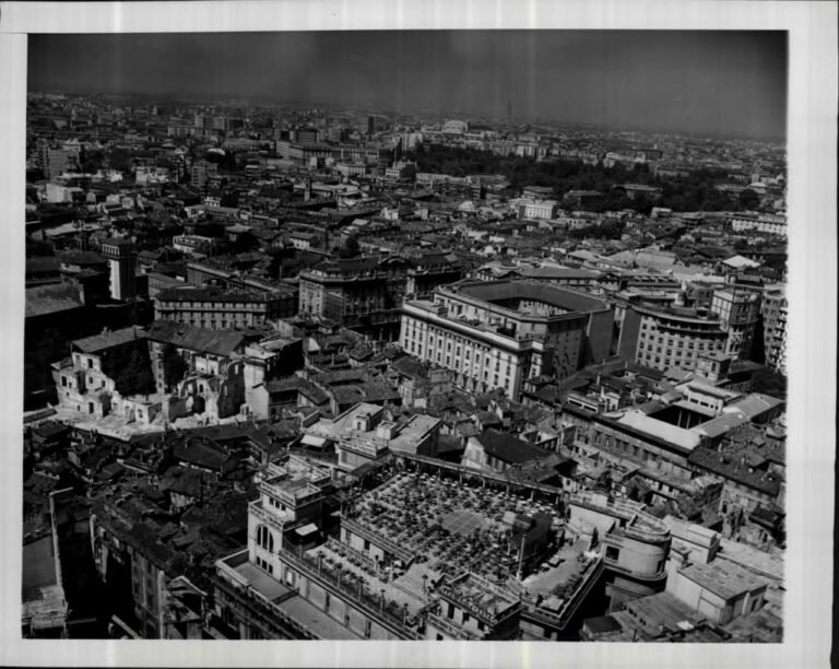 panorama storico di milano nel tempo