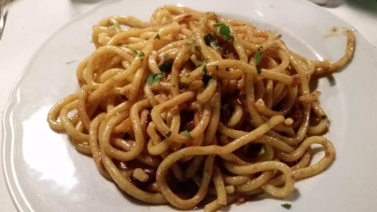 piatto di pasta tipica veneziana