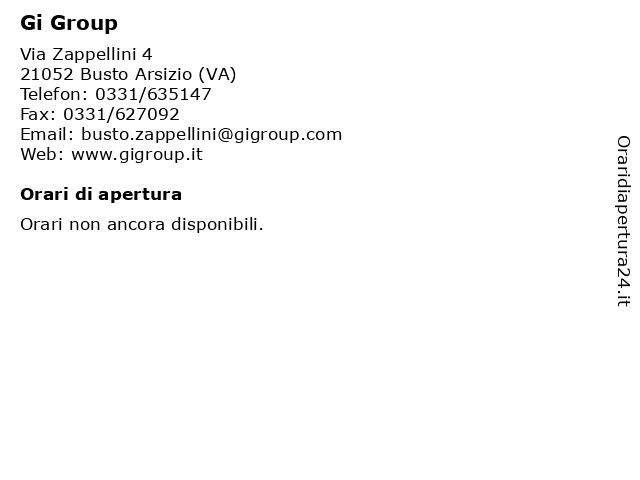 Che opportunità di lavoro offre Gi Group a Busto Arsizio