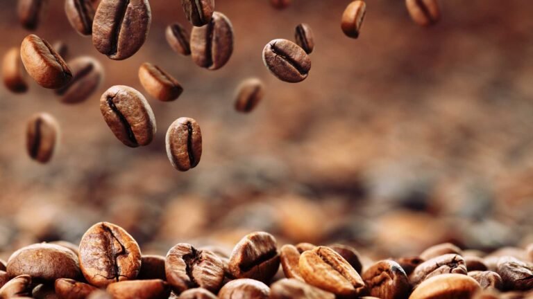 Cosa Devi Sapere sulla Dama Caffè Noci e le Sue Proprietà 33 semi di caffe su sfondo naturale