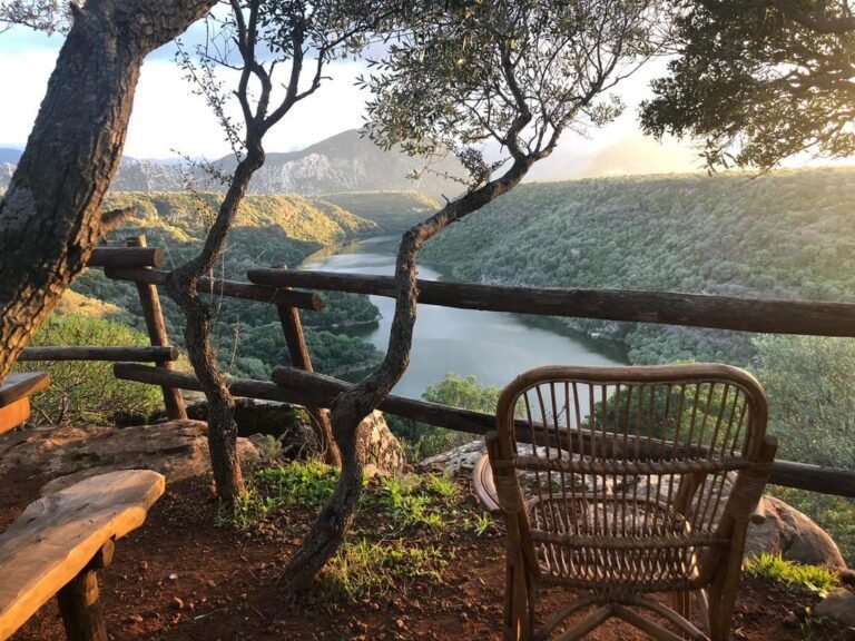 un accogliente agriturismo immerso nella natura