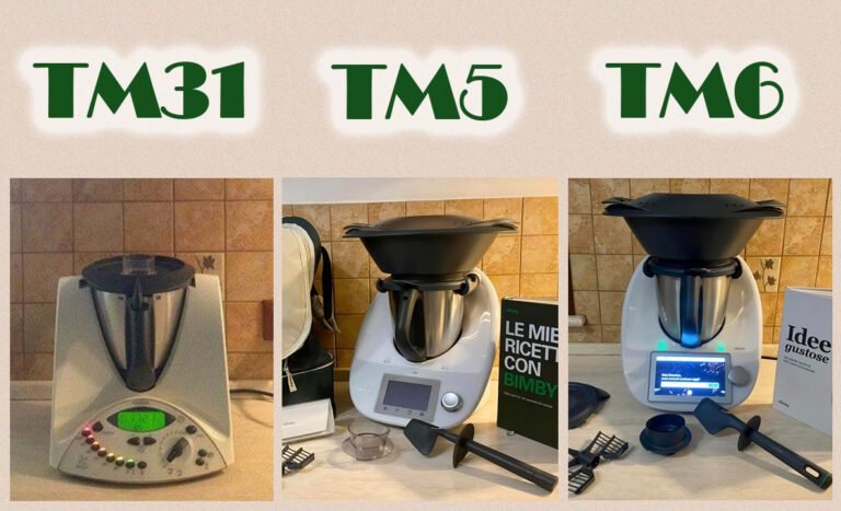 un bimby con ingredienti freschi e colorati