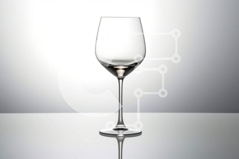 Cosa troverai su Vino.com per gli appassionati di vino 28 un calice di vino su un tavolo elegante