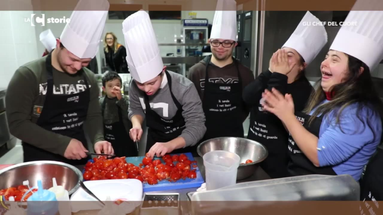 un cuoco di latta in un bosco