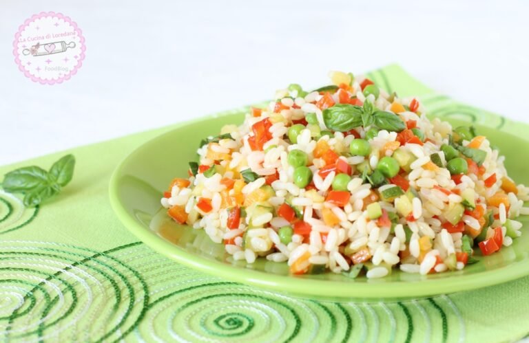 Quali sono le ricette più famose con il riso Ali Baba 31 un piatto di riso con verdure colorate