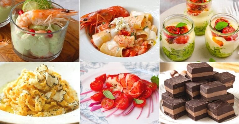 un piatto gourmet elegante e colorato