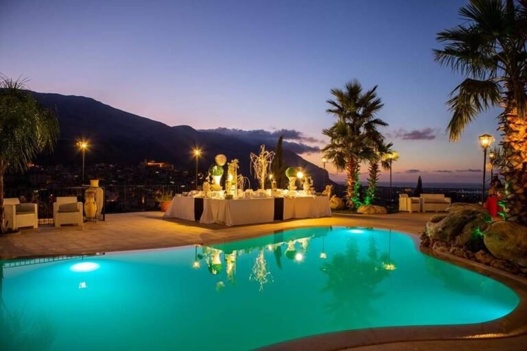 un suggestivo panorama del baglio margi