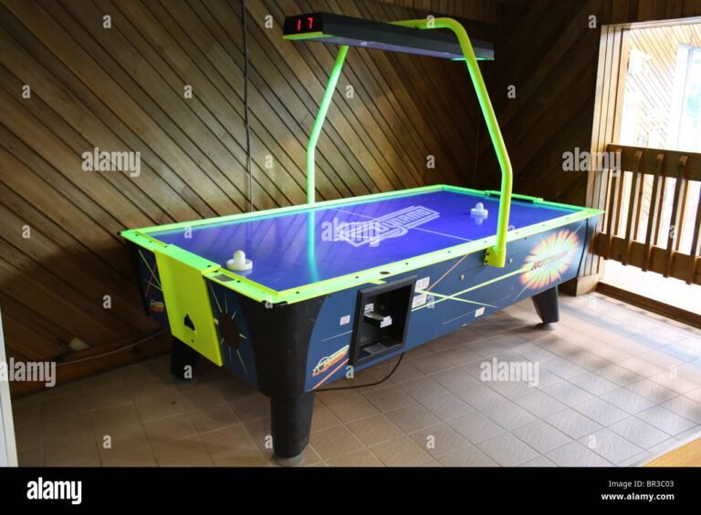 Come scegliere il miglior tavolo da gioco Air Hockey per il tuo lago 26 un tavolo da gioco air hockey in un lago
