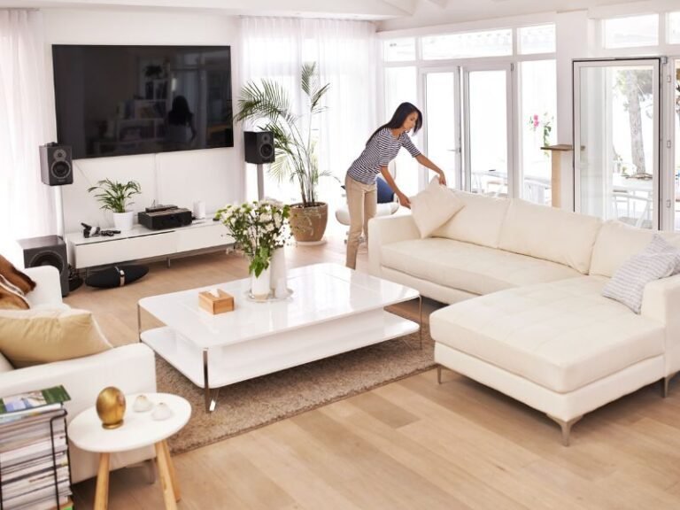 una casa pulita e ordinata