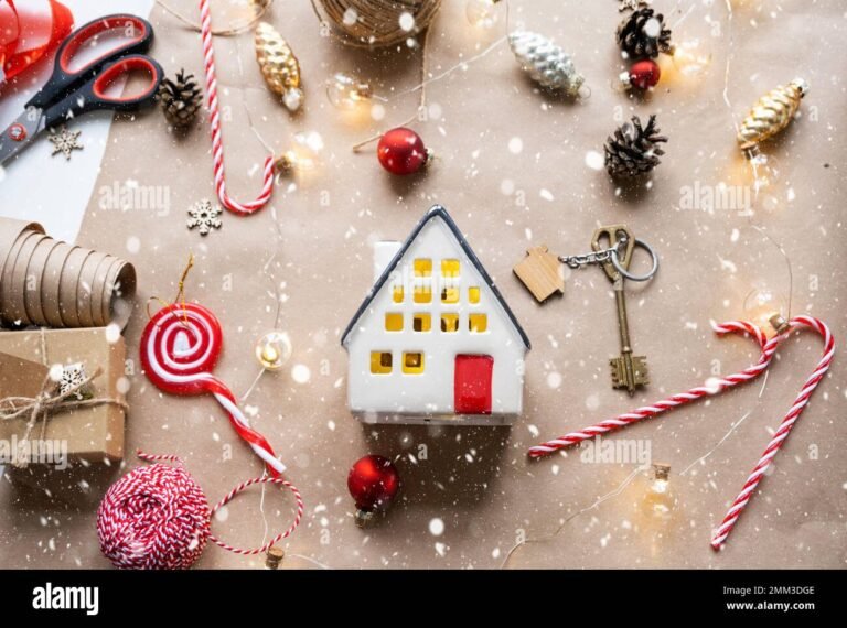 una chiave su una casa accogliente