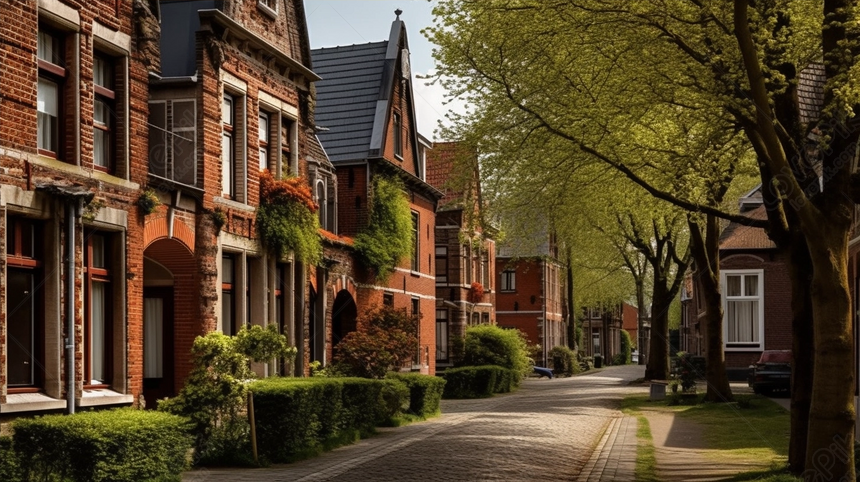 Qual è la storia e l'importanza de "Il Quarto di Via Ravizza" 1 una strada pittoresca con alberi e case