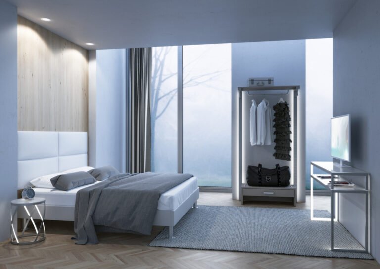 unaccogliente camera di un bed and breakfast