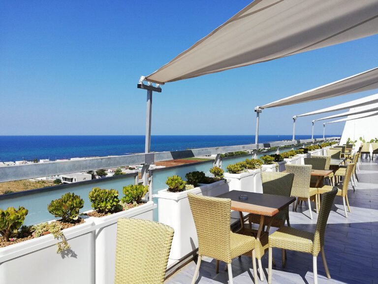 vista panoramica del ristorante orion di mola