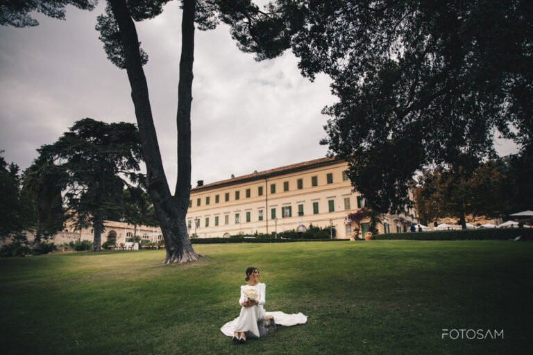 vista panoramica della villa boccabianca