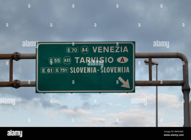 Dove si trova il B&B Casa Camilla a Padova e come prenotare 29 vista panoramica di padova con segnali stradali